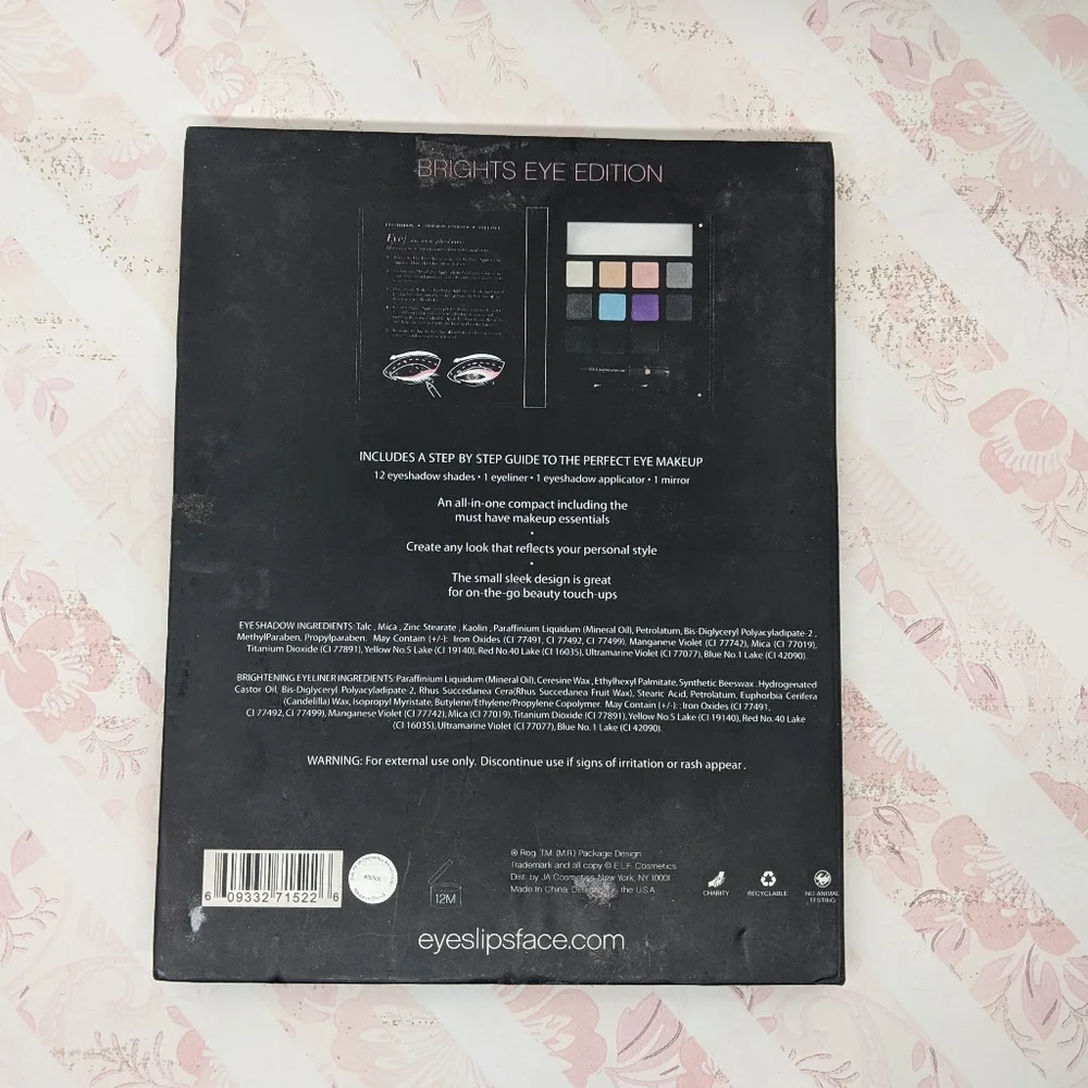 Elf Eyeshadow Palette Encyclopedia Makeup